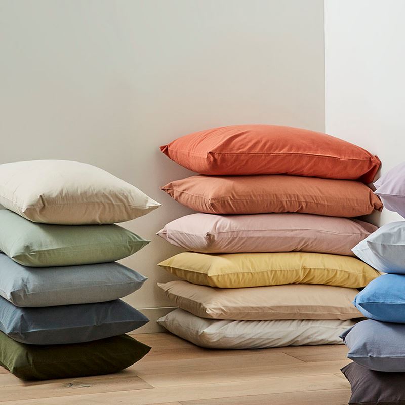 Stonewashed Cotton Violet Pillowcase