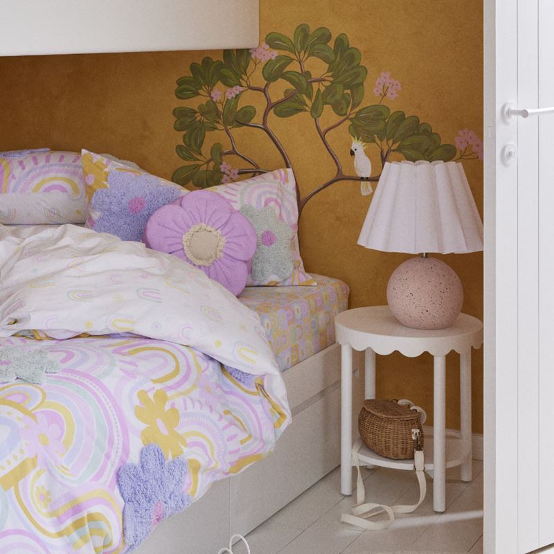 Dixie Scallop Side Table