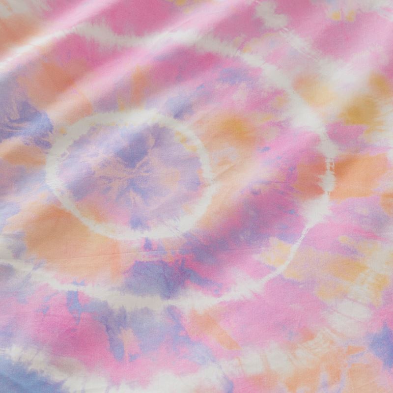 Zephyr Tie Dye Bubblegum Quilt Cover Set