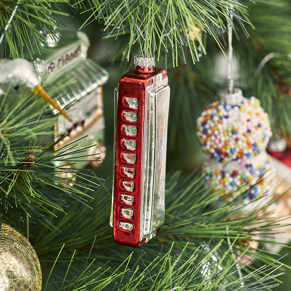 Vintage Glass Harmonica Decoration
