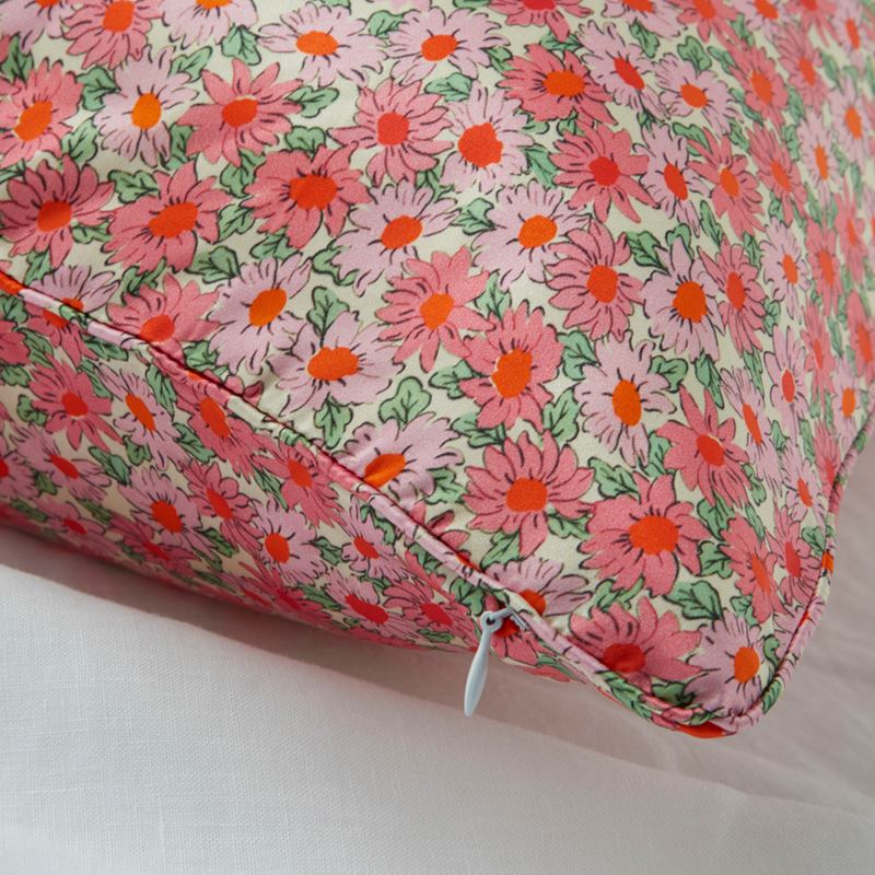 Pippa Floral Pure Silk Printed Pillowcase
