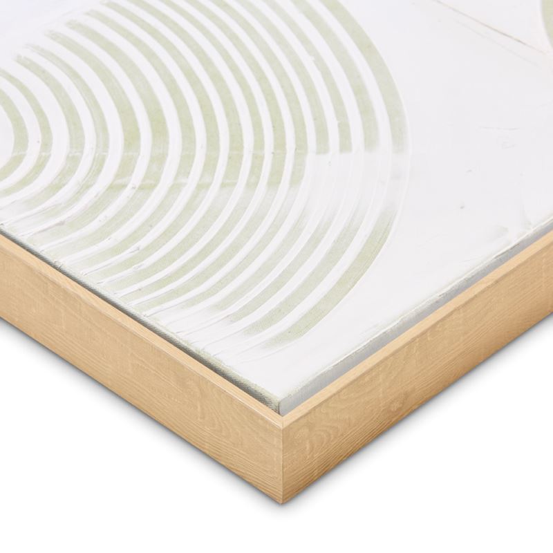 Moma Geo Green Canvas