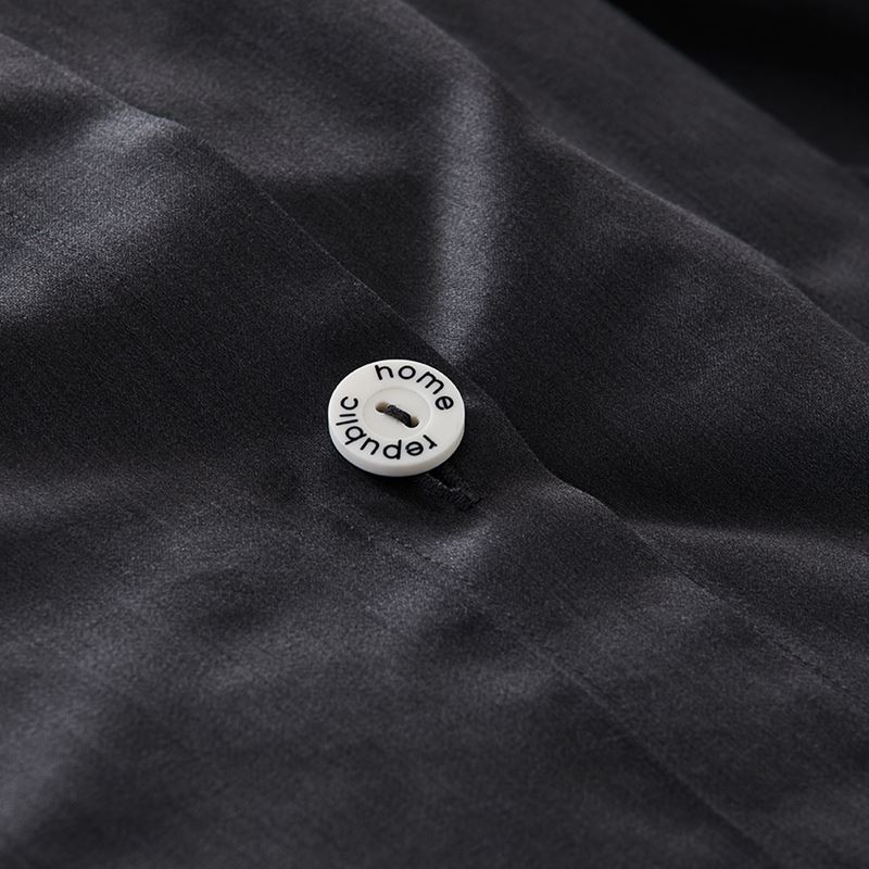 600TC Bamboo Cotton Charcoal Quilt Cover Separates