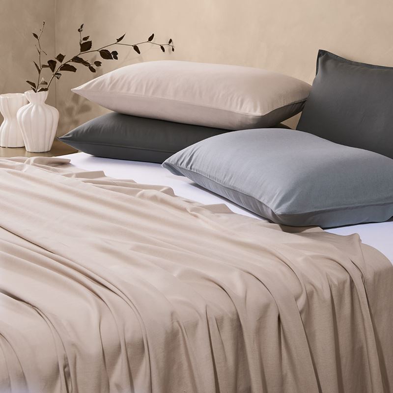 Bamboo Linen Natural Pillowcase