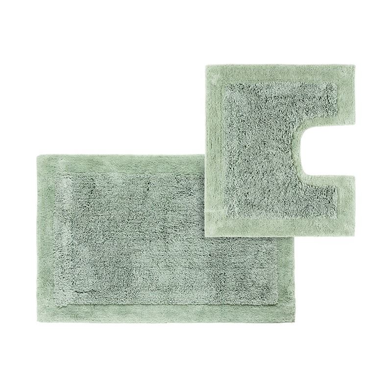 Nicola Eucalyptus Combed Cotton Bath Mat Range