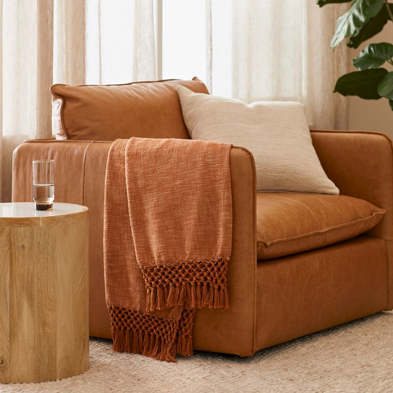 Macrame Knot Spices Marle Throw