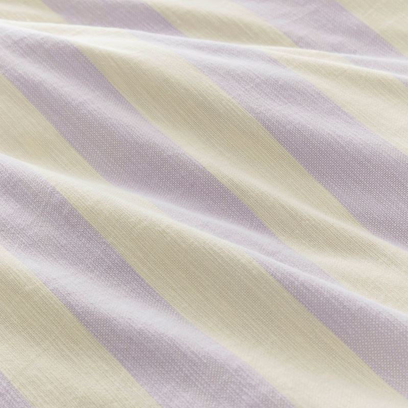 Henna Stripe Butter Quilt Cover Separates