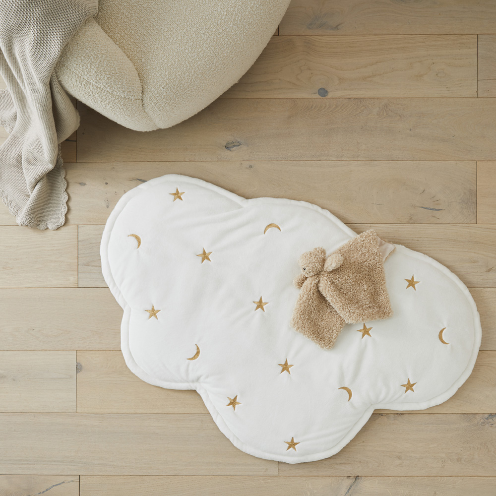 Soft Snuggle Cloud Night Sky Baby Play Mat