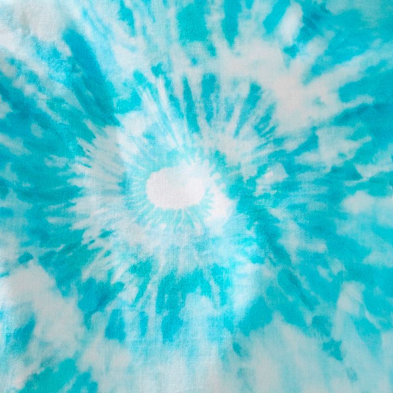 Tie Dye Blue Quilt Cover Set