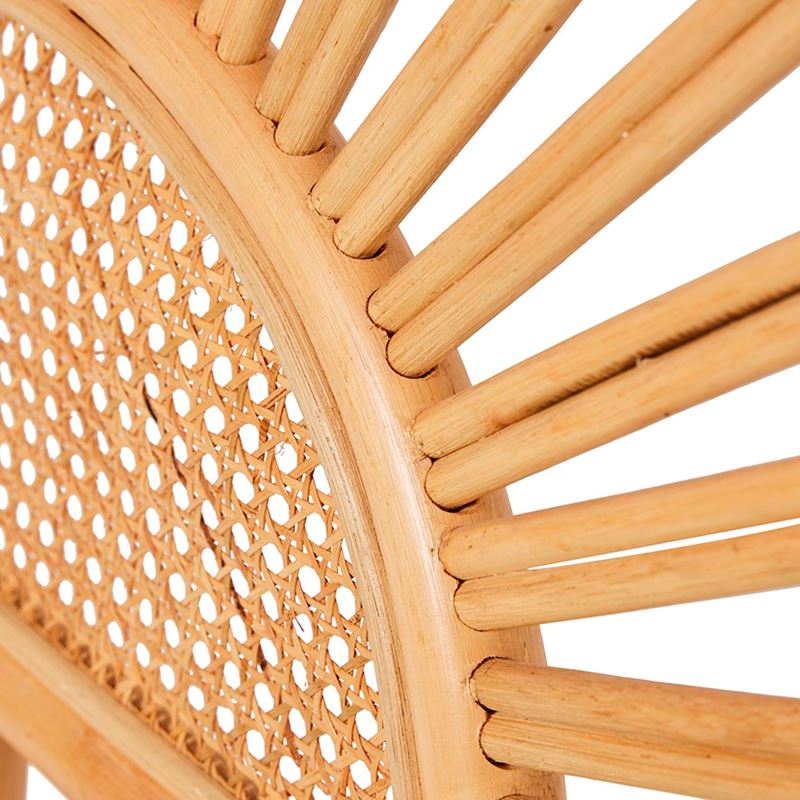 Bahama Rattan Bedhead Honey Half Moon