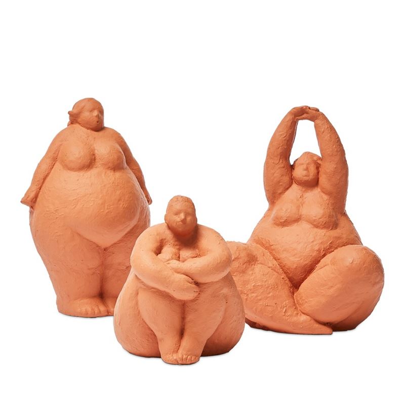 Romulus Terracotta Sitting Statue