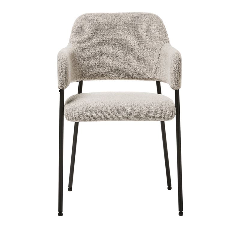 Rhodes Beige Boucle Dining Chair Set of 2