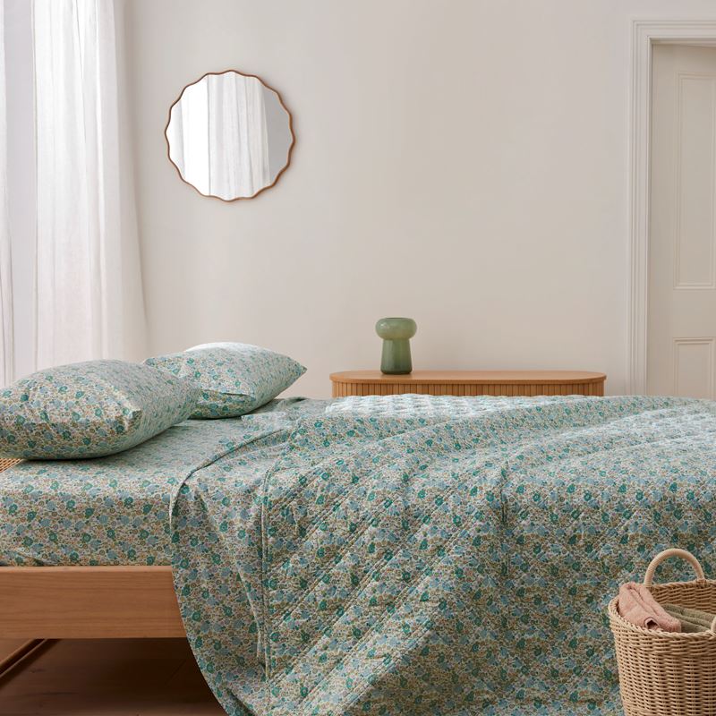 Ophelia Natural Round Mirror