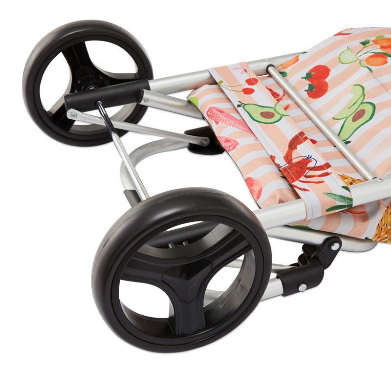 Summer Foodie Market Shopping Trolley