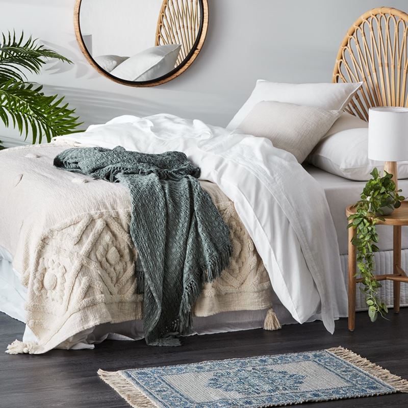 Byron Smokey Green Throw