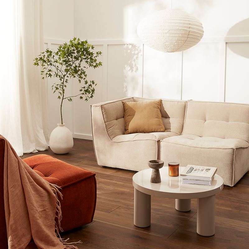 Belgian Tobacco Vintage Washed Linen Cushion