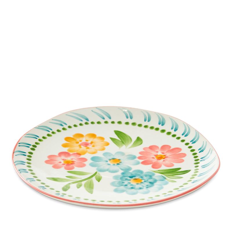 Valentina Handpainted Green Servingware