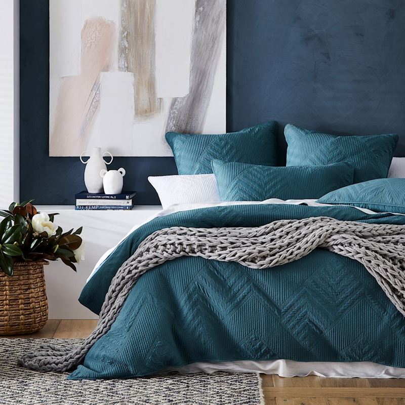 Newport Grey Marle Chunky Knit Throw