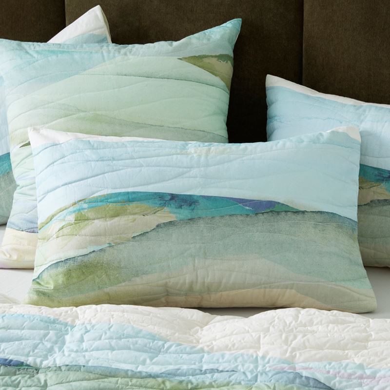 Hinterland Green Quilted Quilt Cover Separates