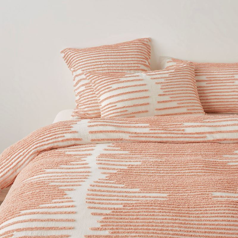 Seoul Tufted Clay Pillowcases
