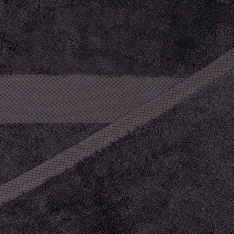 Navara Coal Solid Bamboo Cotton Towel Range