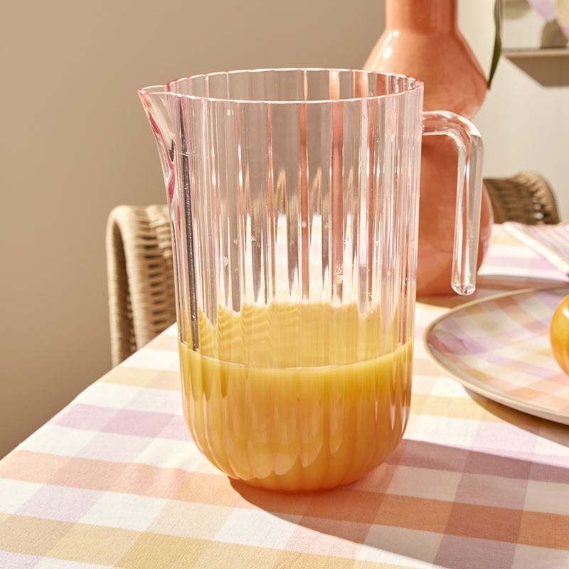 Positano Pink & Orange Drinkware