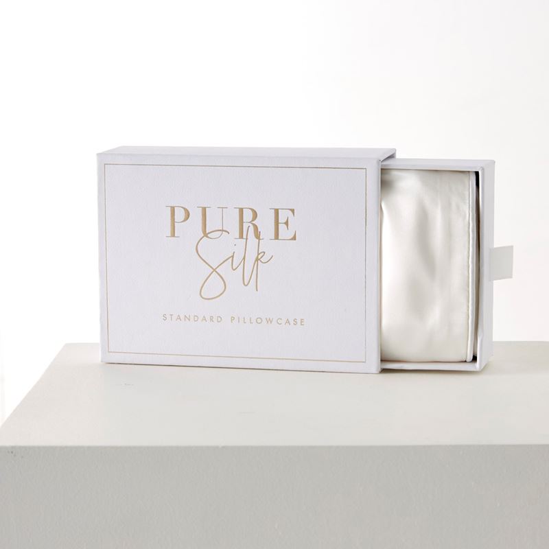 Pure Silk Antique White Pillowcases