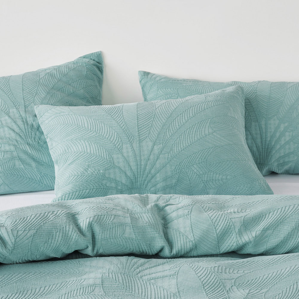 Acai Aqua Matelasse Pillowcases