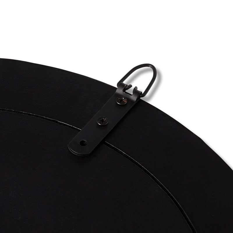 Capiz Ivory Small Daisy Round Mirror