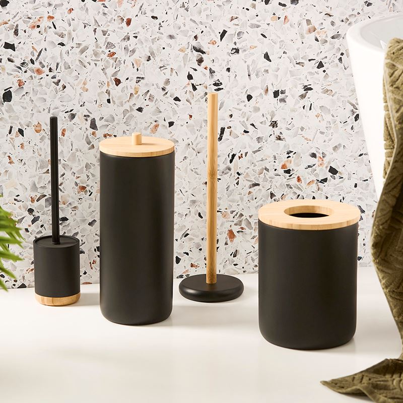 Clayton Black Bathroom Accessories