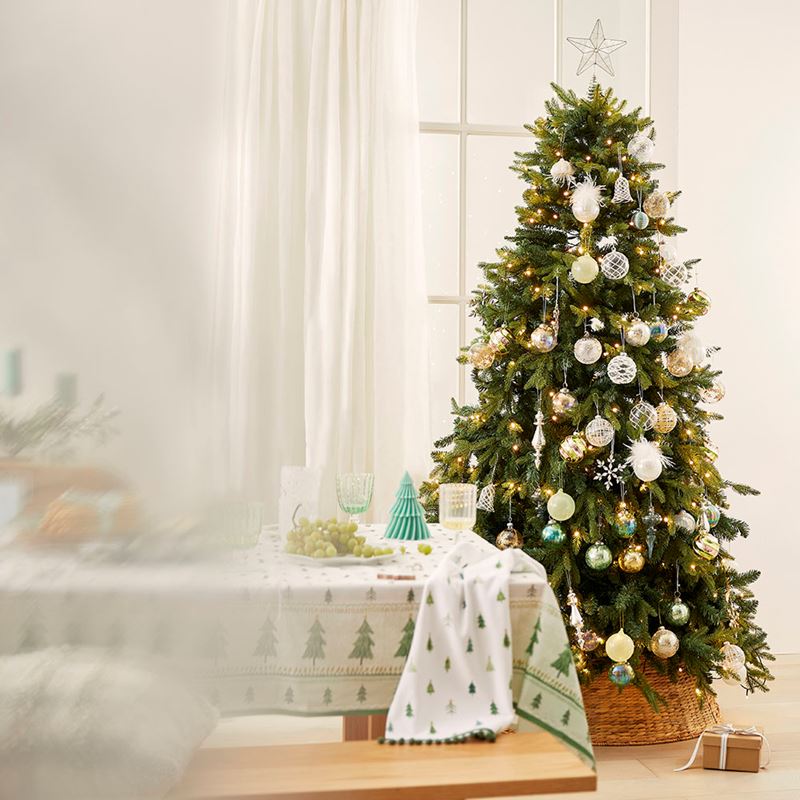 Icicle Drop Silver Luxe Ornament