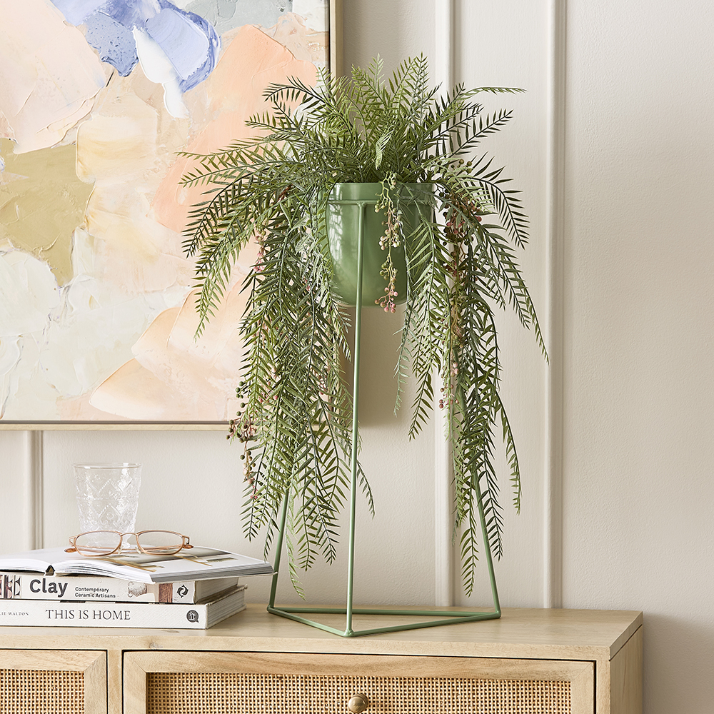 Valencia Seagreen Plant Stand