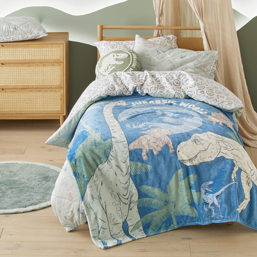 Universal Jurassic World Ultra Soft Blanket