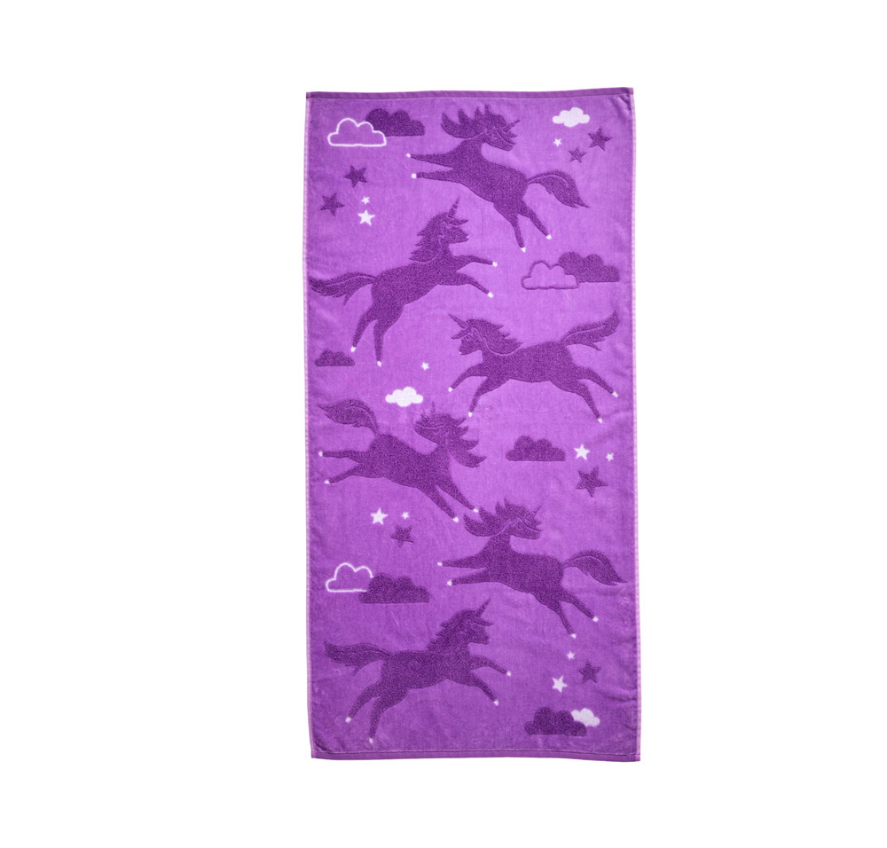 Unicorn Dreams Lilac Towel Range