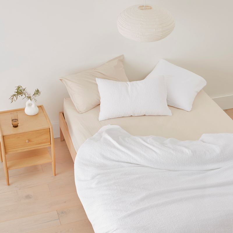 Aspen Snow Quilt Cover Set + Separates