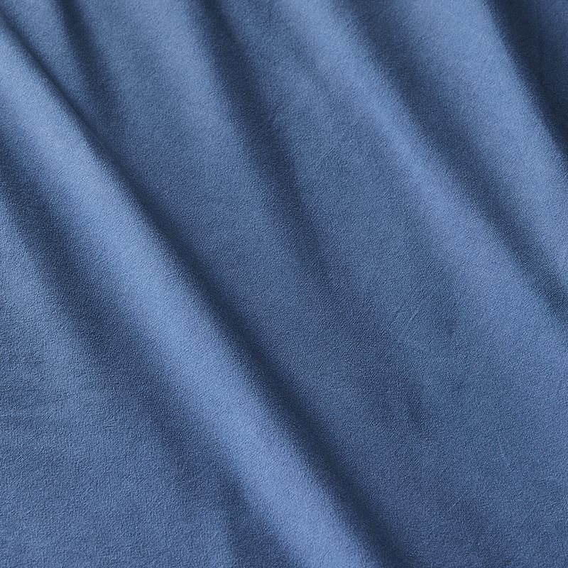 Stonewashed Cotton Deep Sea Quilt Cover Set