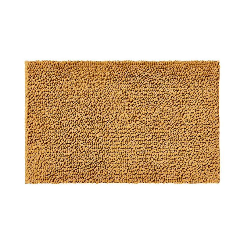 Microplush Mustard Bobble Bath Mat