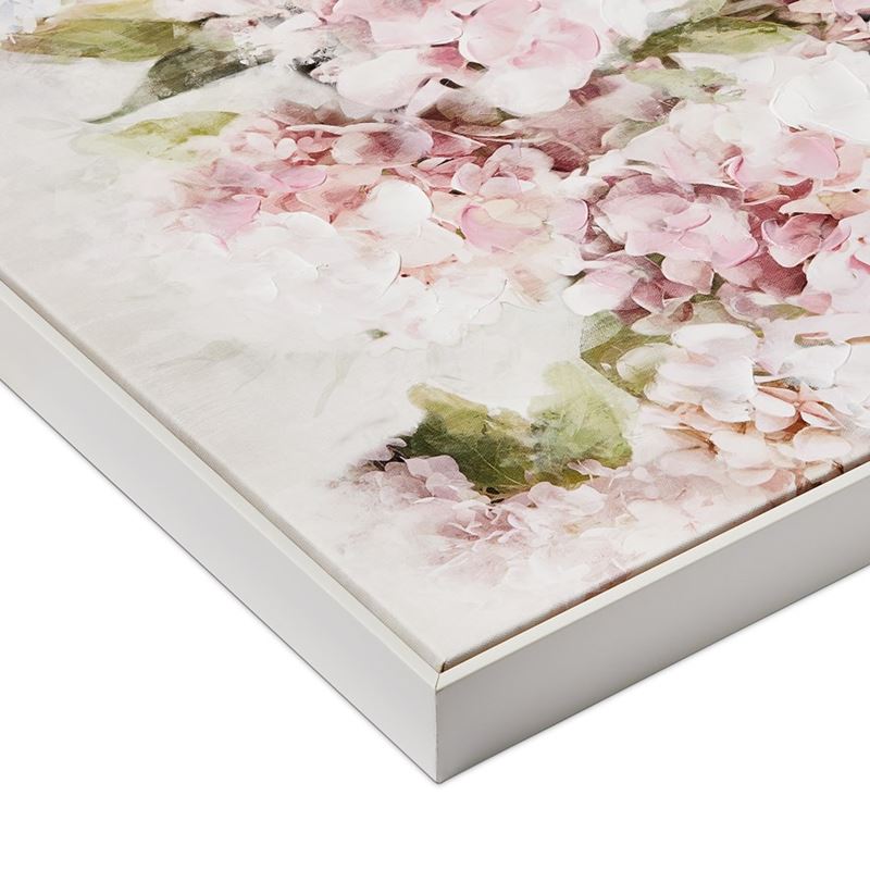 Botanica Pink Hydrangeas Canvas