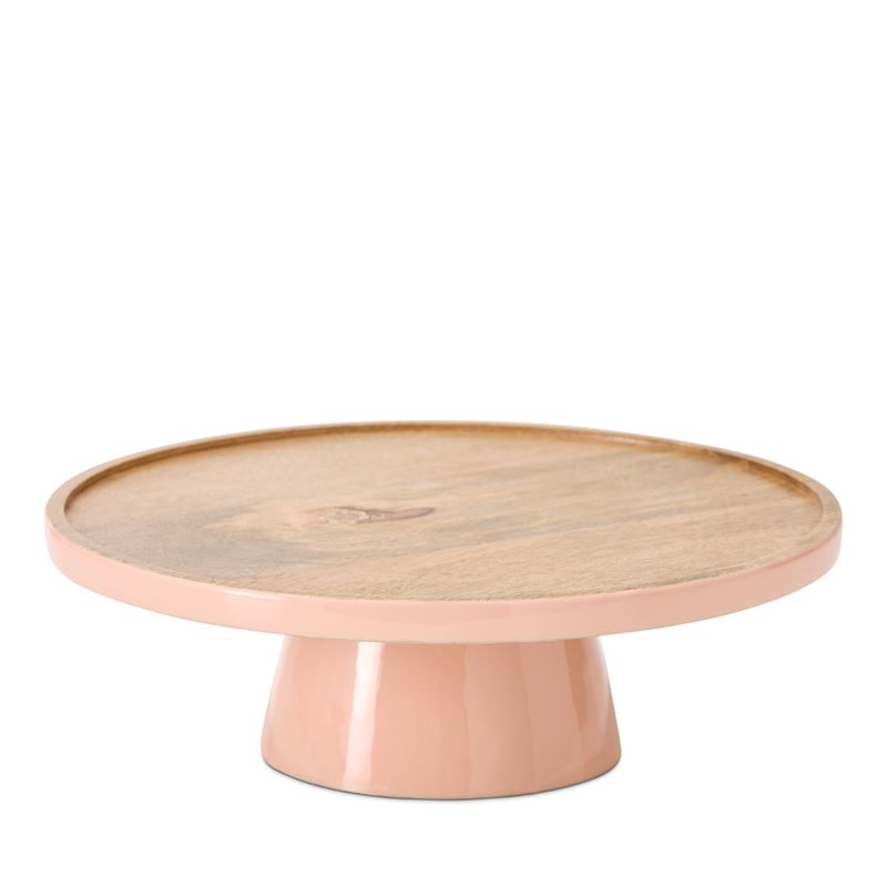 Gelato Shell Pink Timber Servingware