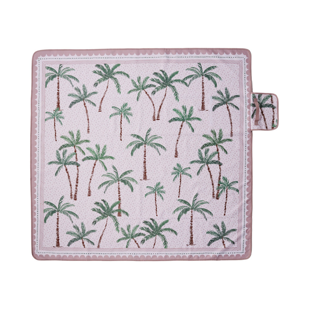Palm Beach Green Picnic Rug
