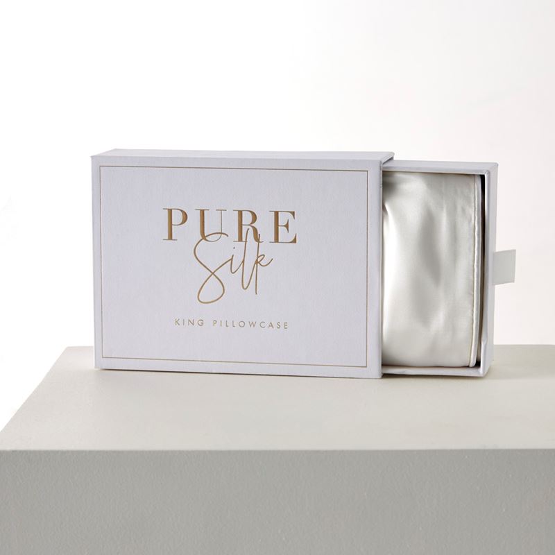 Pure Silk Antique White Pillowcases