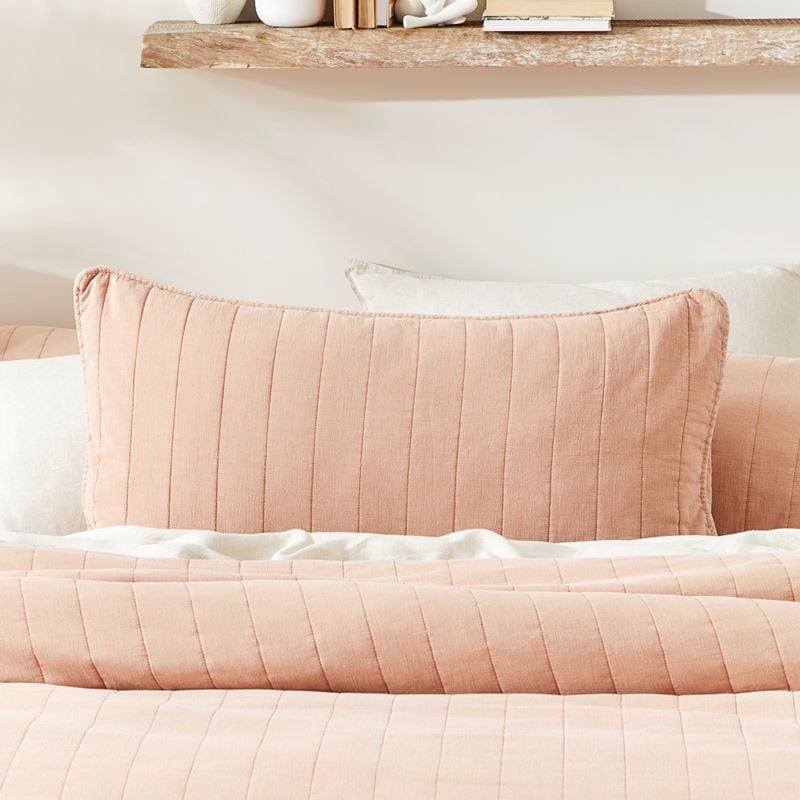 Bronte Clay Quilted Quilt Cover Separates