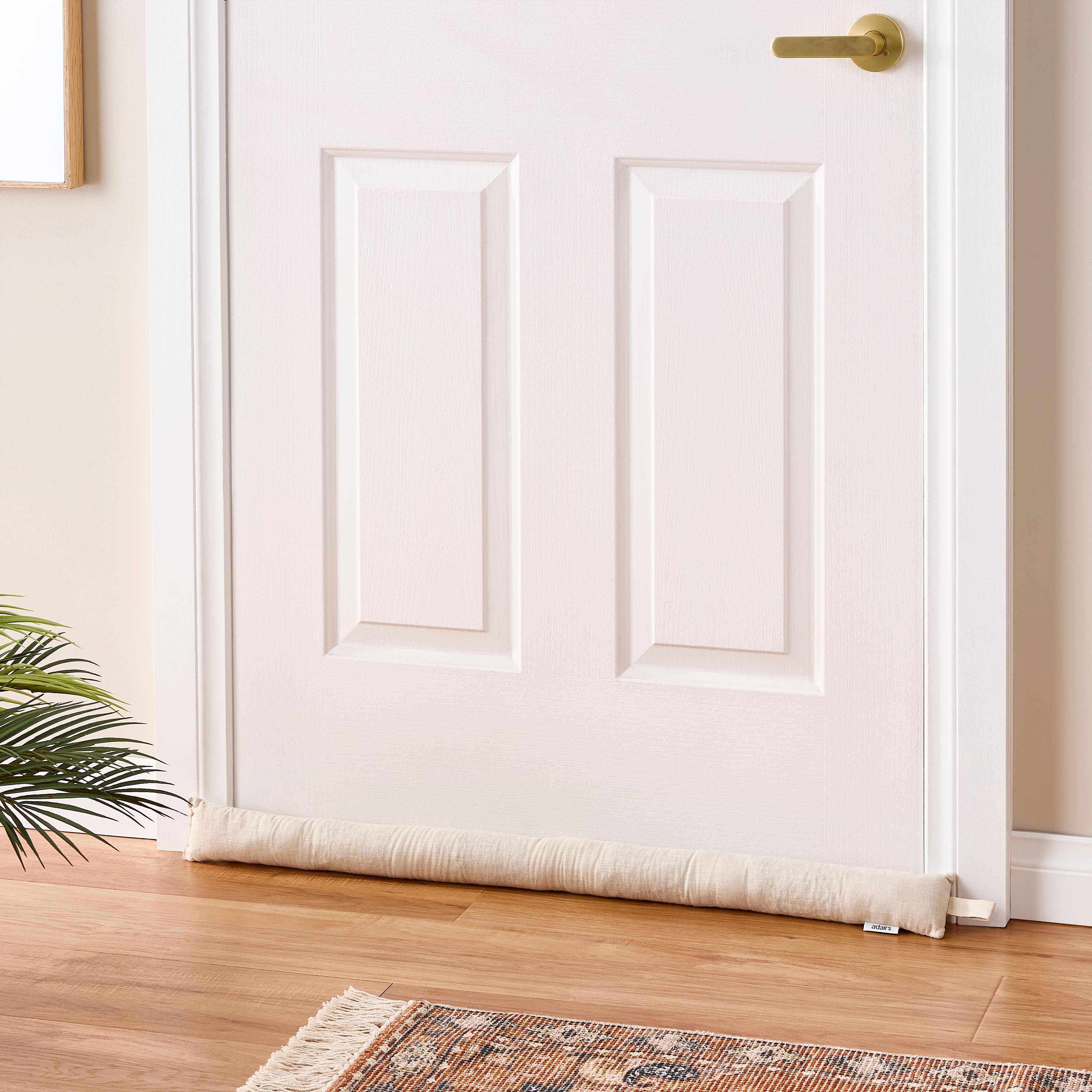 Evie Natural Linen Draught Stop