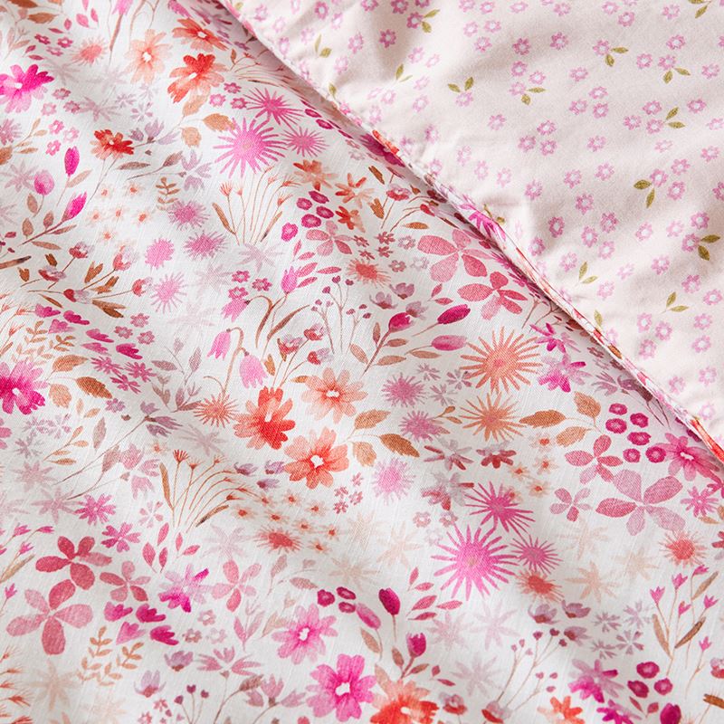 Lulu Pink Ruffle Quilt Cover Set