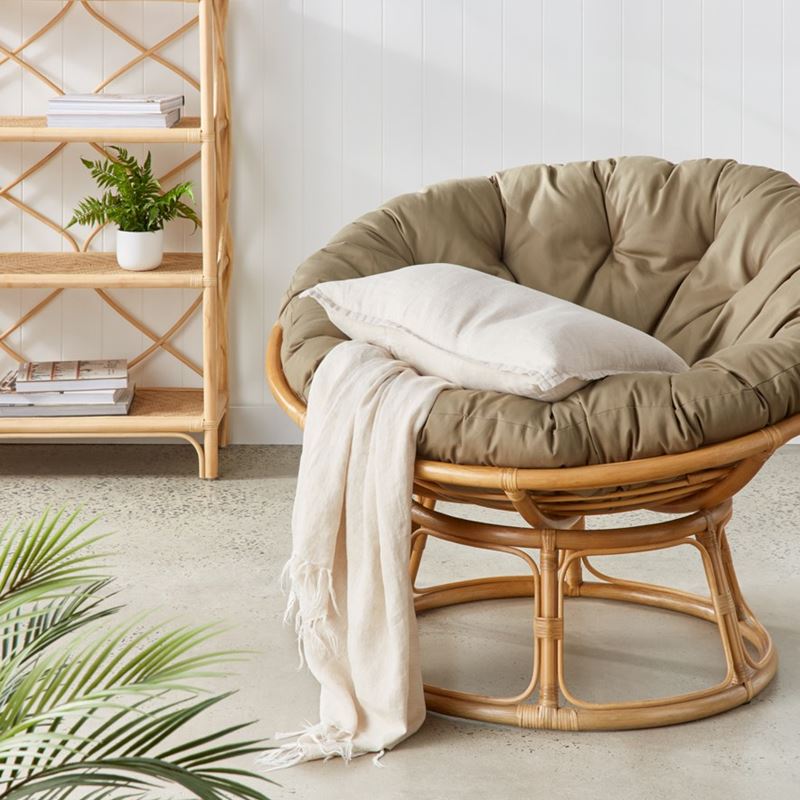 Belgian Linen Vintage Washed Linen Cushion