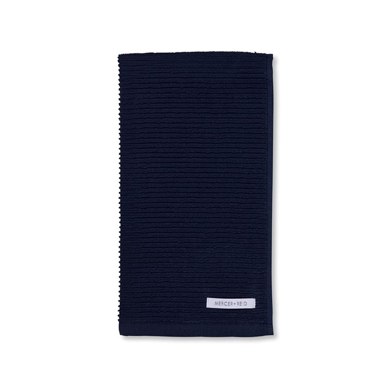 Essential Check Tea Towels Denim