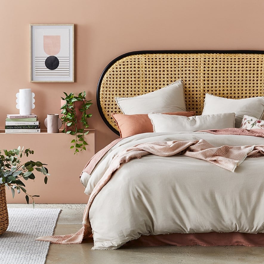 Bamboo Linen Natural Quilt Cover Separates