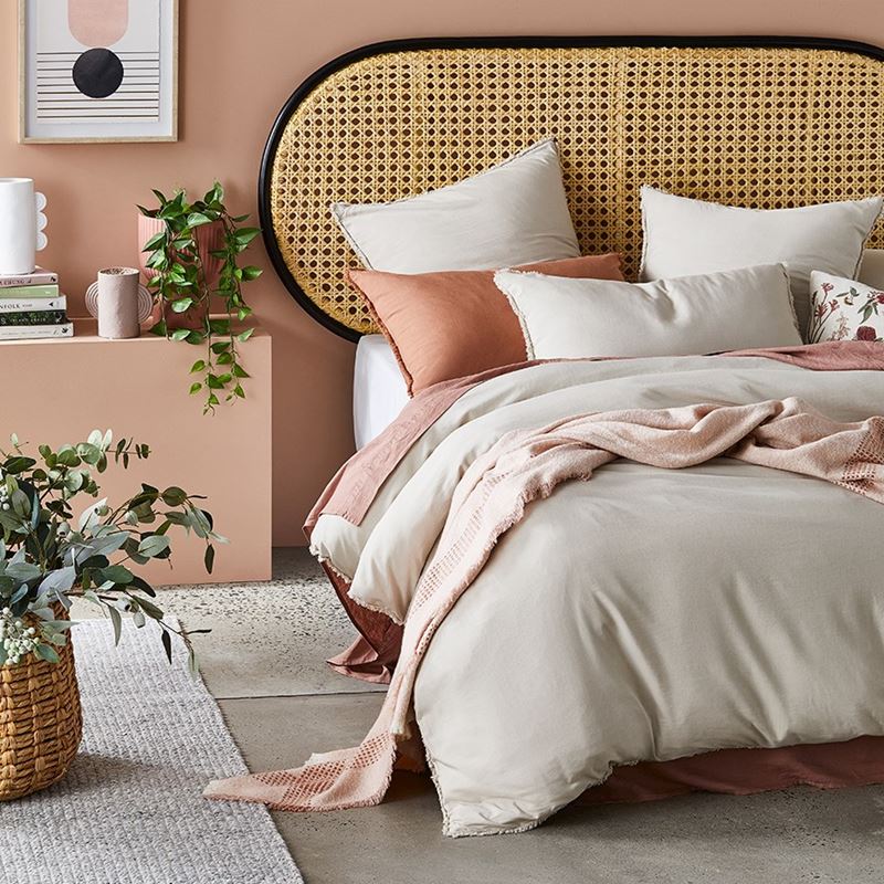 Bamboo Linen Natural Quilt Cover Separates