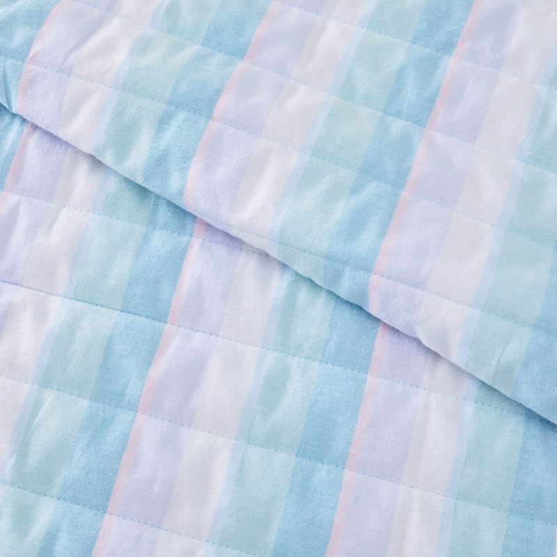 Cheerful Stripe Sorbet Quilted Coverlet Separates