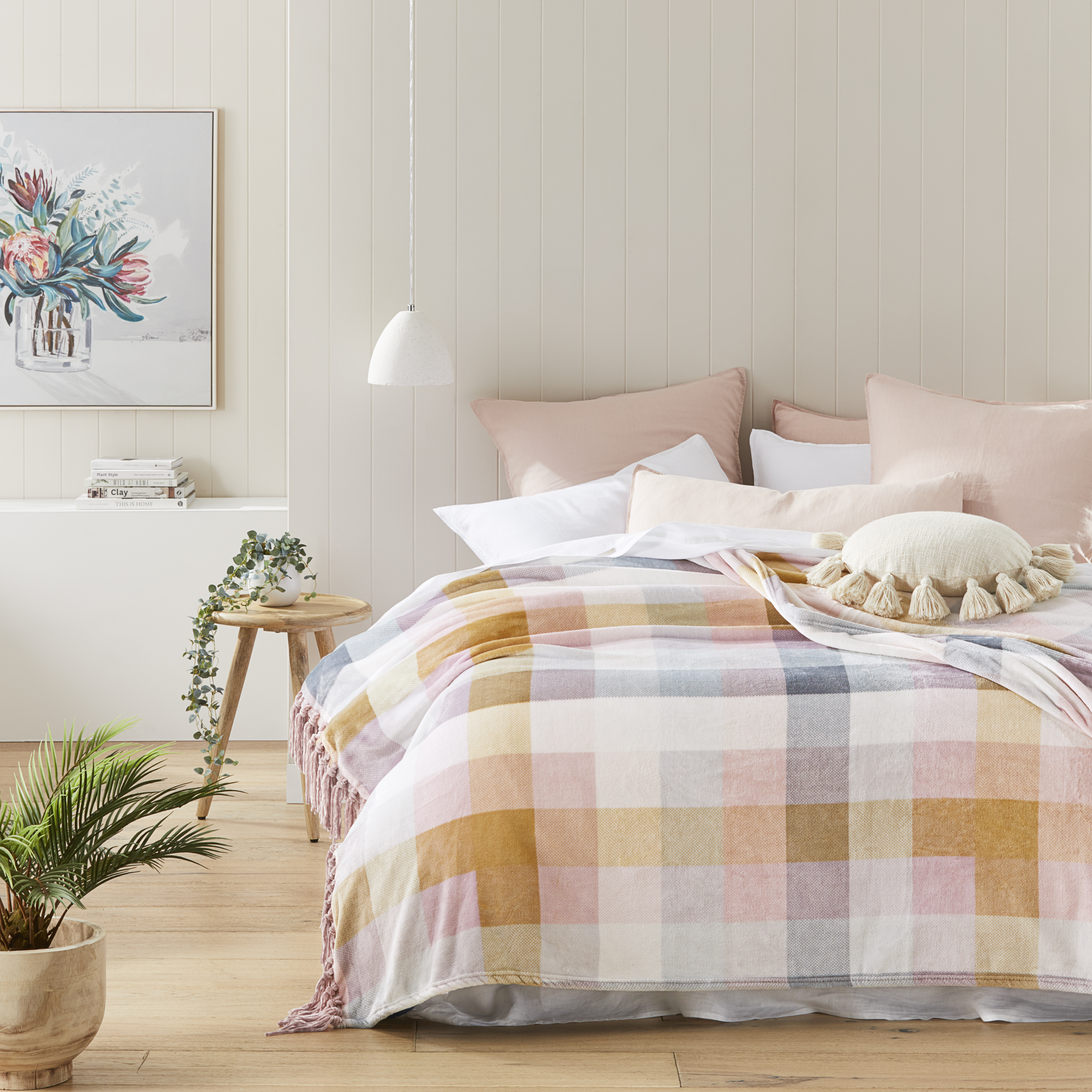 Supersoft Soulful Check Blanket